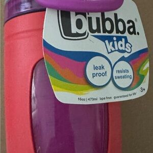 NWT Bubba Flo 16oz Kids Coral Reef Water Bottle Locking Flip Lid Dishwasher safe